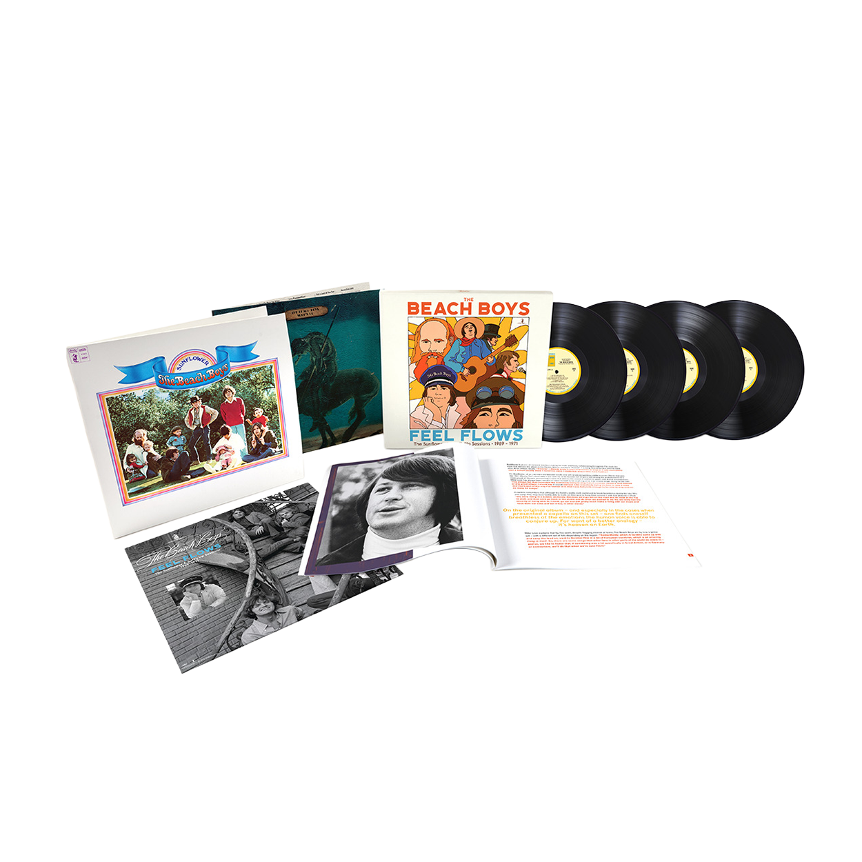 Feel Flows - The Sunflower & Surf’s Up Sessions 1969-1971: Vinyl Box Set 4LP { vinyl }