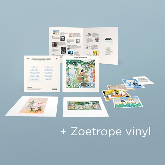 Seasons in Moominvalley: Limited Edition Picture Disc Vinyl LP { vinyl }