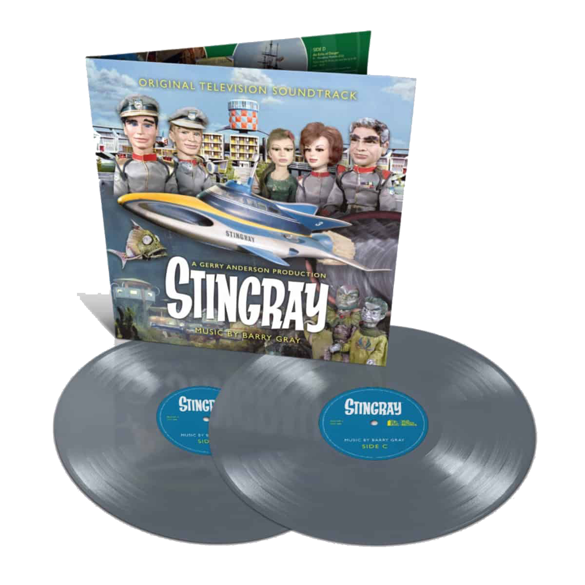 Stingray (Original TV Soundtrack): Limited Silver Vinyl 2LP { vinyl }