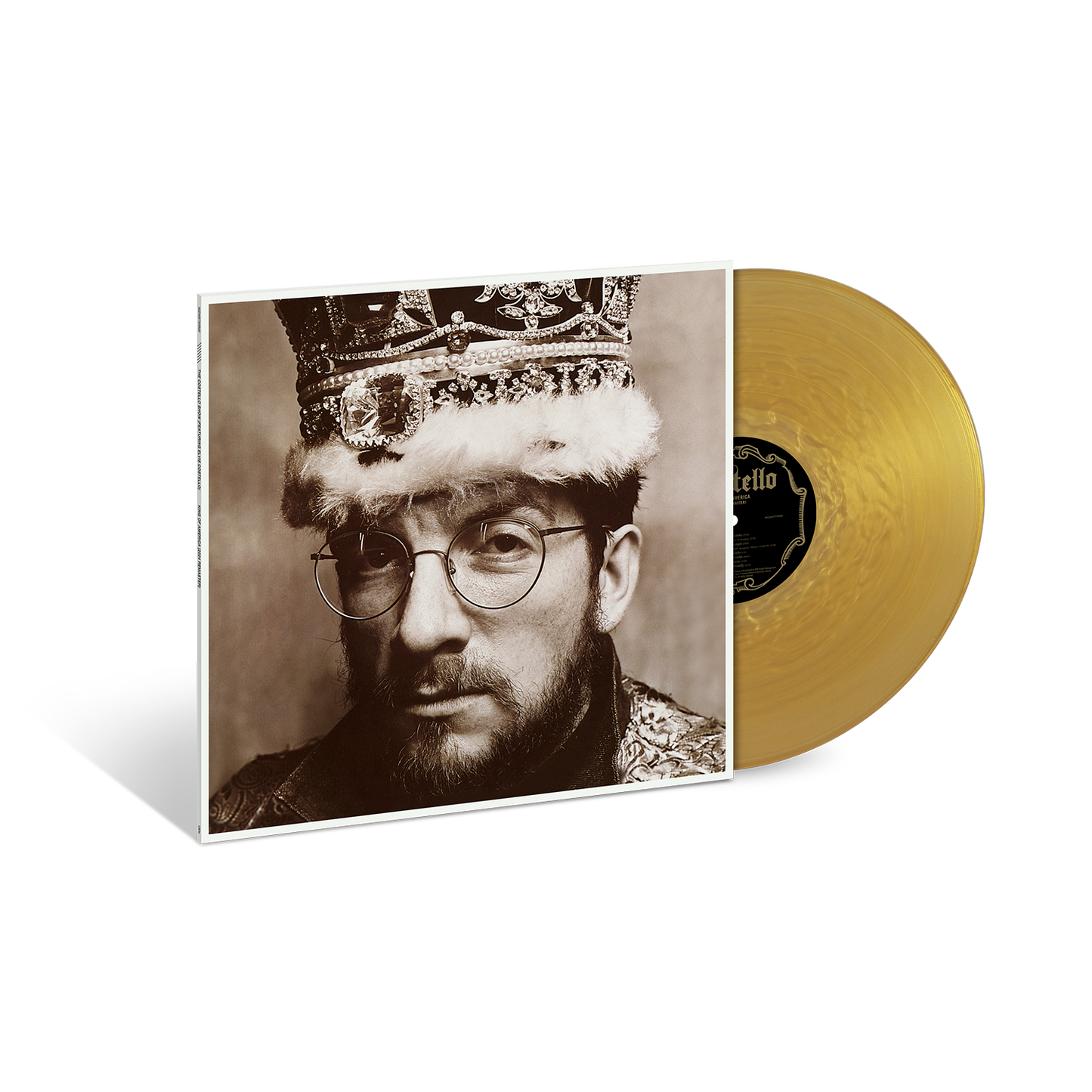 King Of America: Gold Nugget Vinyl LP { vinyl }
