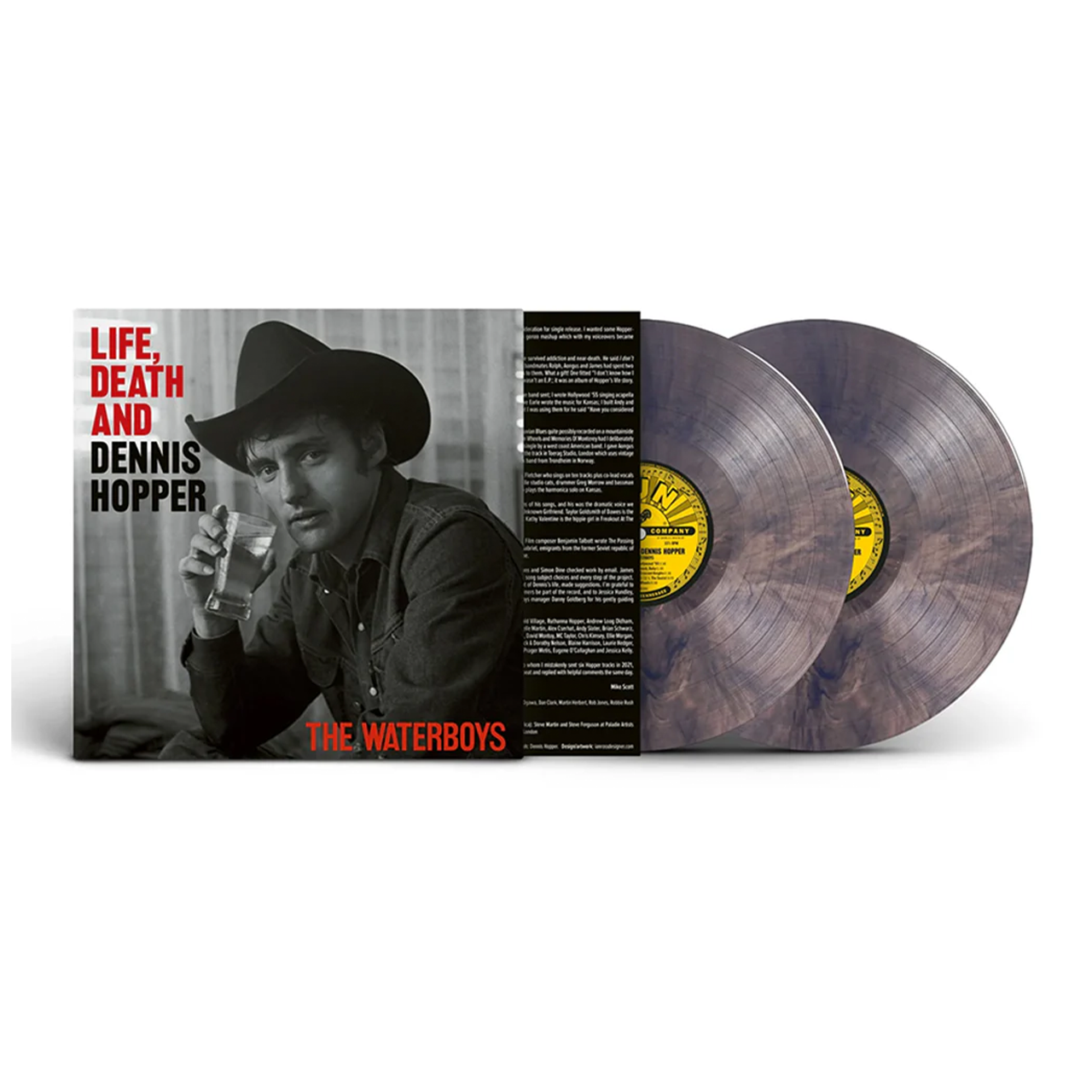 Life, Death and Dennis Hopper: Limited Psychedelic Waves Vinyl 2LP { vinyl }