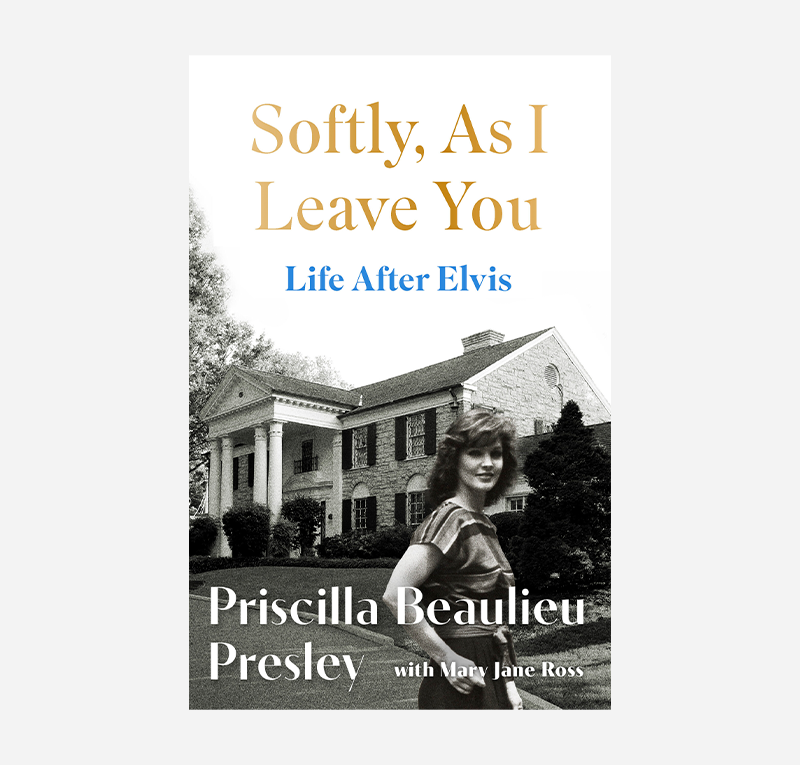 Softly As I Leave You Life After Elvis: Signed Hardback Book { vinyl }