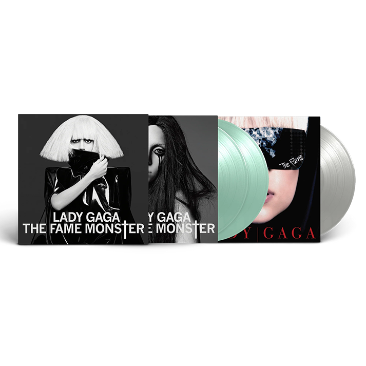 The Fame Monster: Exclusive Silver & Coke Bottle Clear Vinyl 3LP { vinyl }