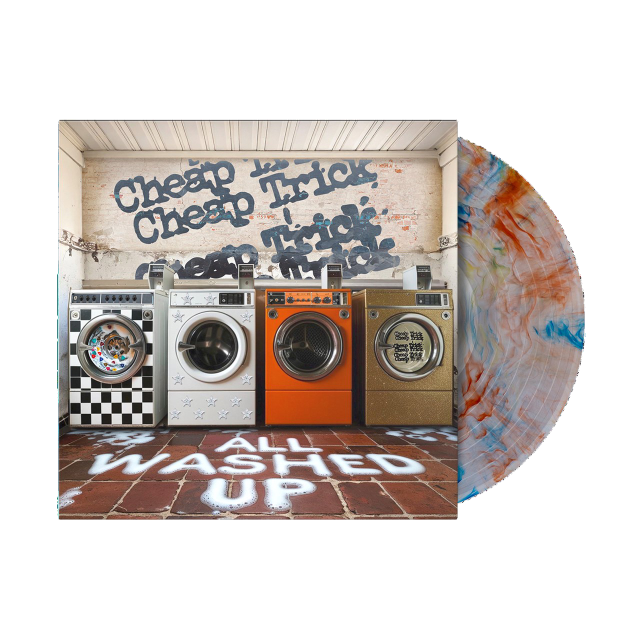 All Washed Up: Clear with Orange & Blue Marble Vinyl LP { vinyl }