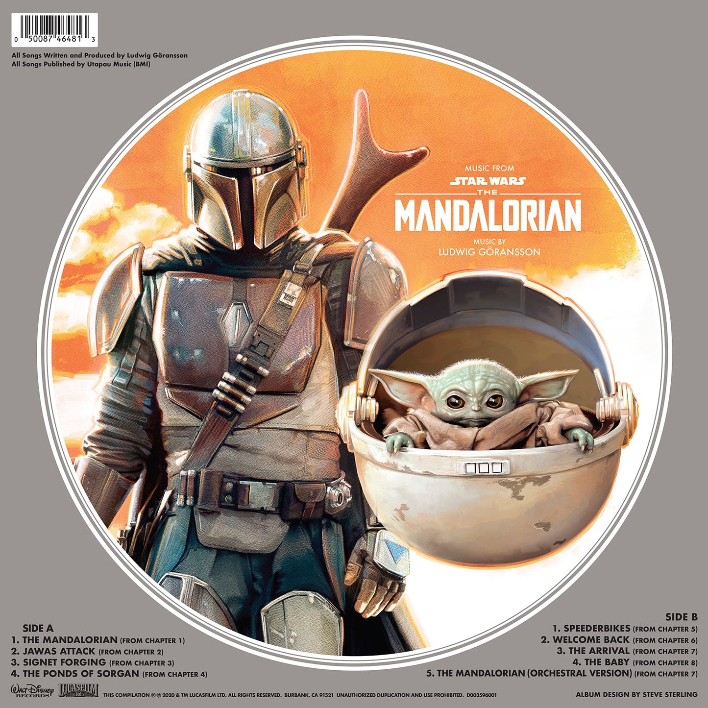 The Mandalorian: Picture Disc Vinyl LP { vinyl }