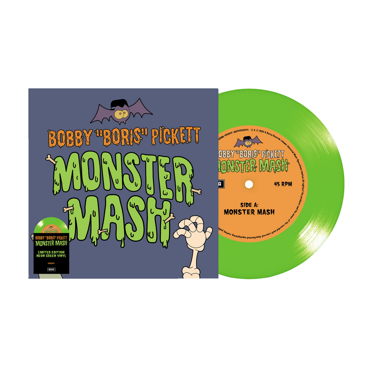 Monster Mash: Limited Neon Green Vinyl 7" Single { vinyl }