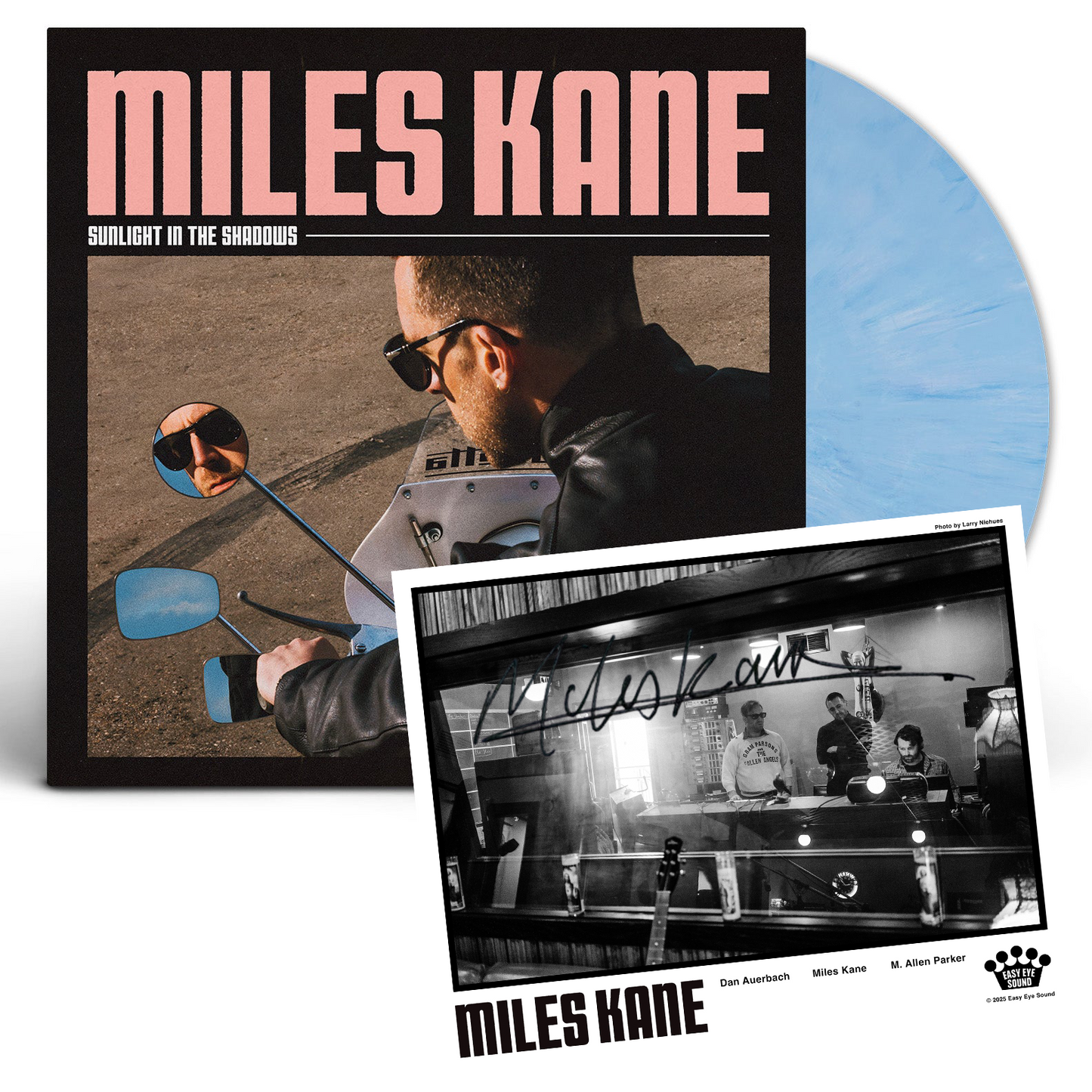 Sunlight In The Shadow: Sky Blue Vinyl LP & Exclusive Signed Print { vinyl }