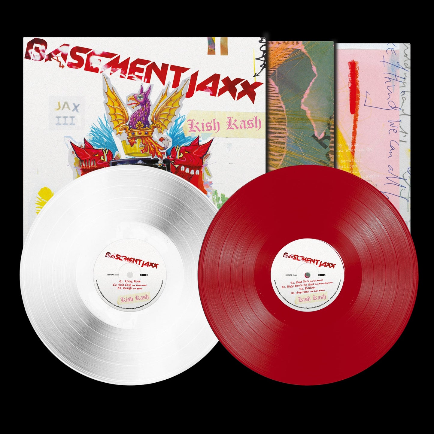 Kish Kash: Red/White Vinyl 2LP { vinyl }