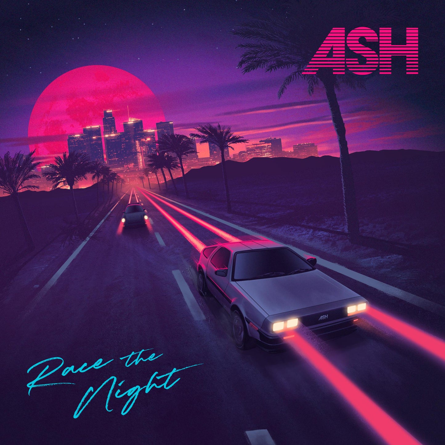 Race The Night: Limited Translucent Violet Vinyl LP + Signed Print { vinyl }