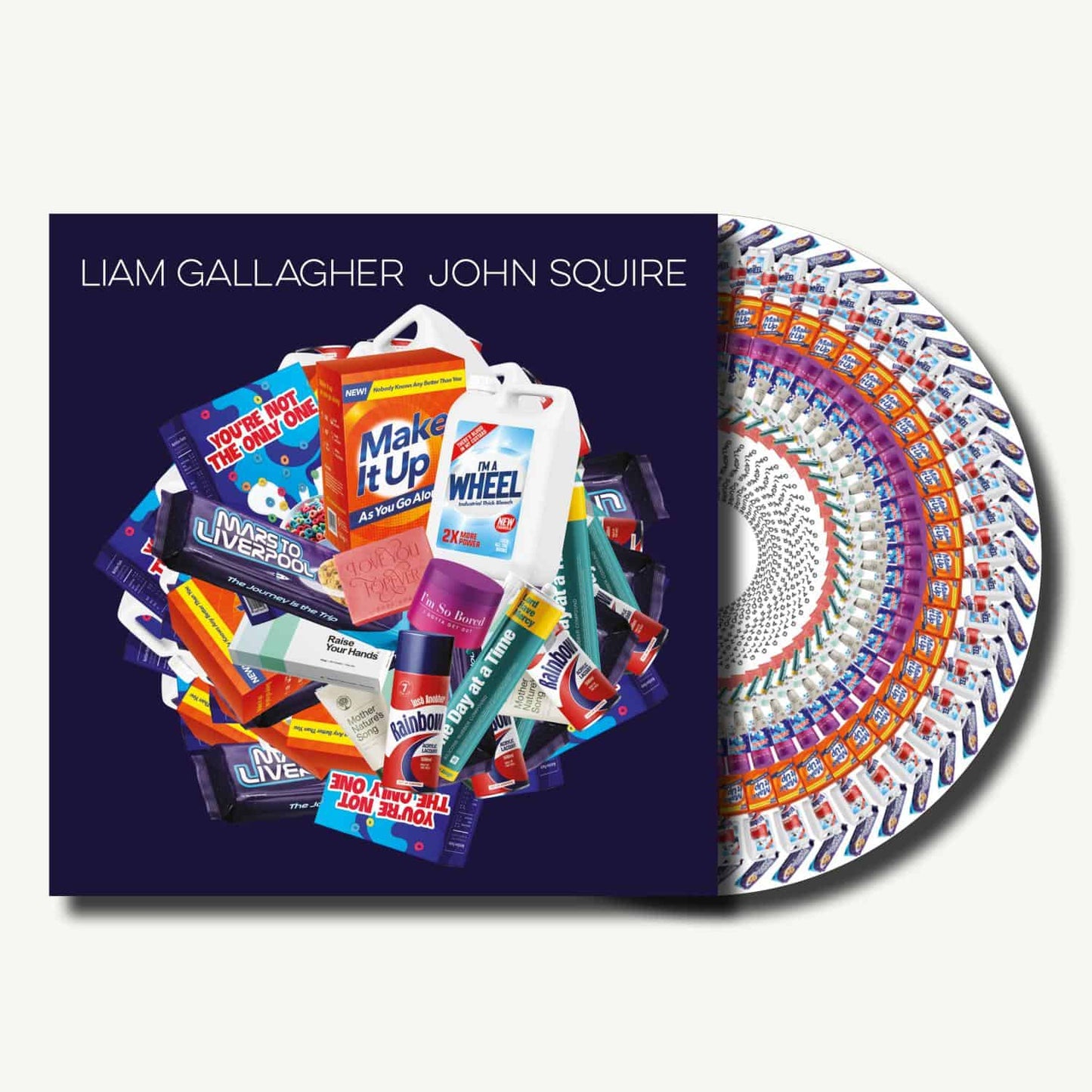 Liam Gallagher John Squire: Limited Edition Zoetrope Vinyl LP { vinyl }