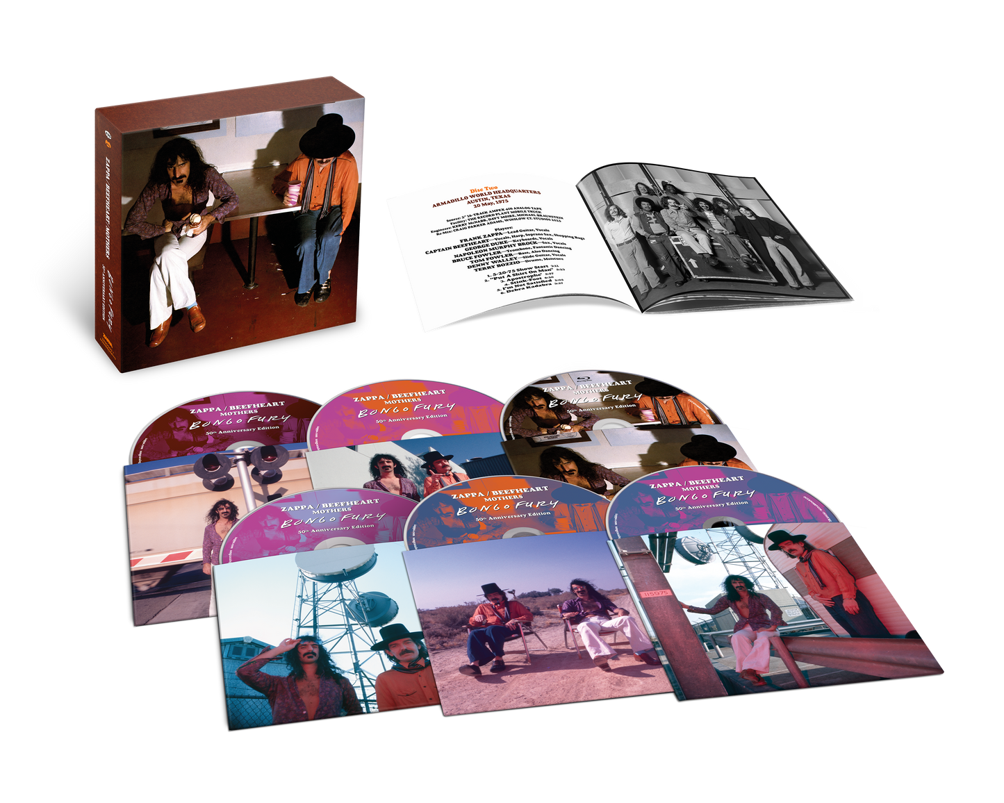 Bongo Fury (50th Anniversary): Super Deluxe 5CD + Blu-Ray Box Set { vinyl }