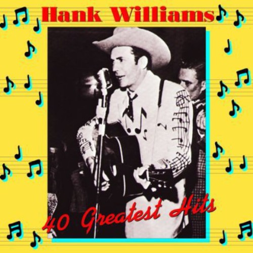Hank Williams - Hank Williams 40 Greatest Hits { vinyl }