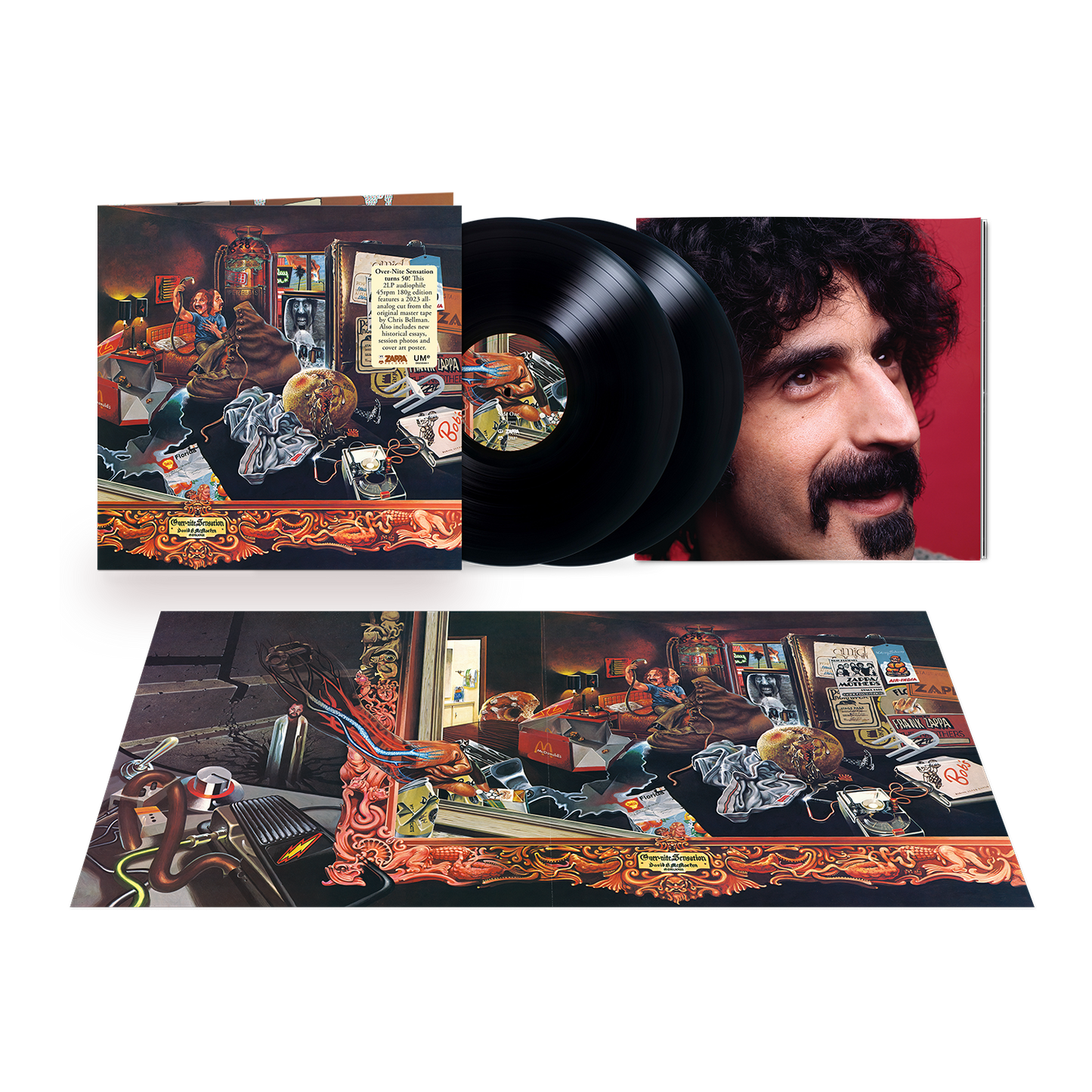 Over-Nite Sensation (50th Anniversary Edition): 45RPM Edition Vinyl 2LP { vinyl }