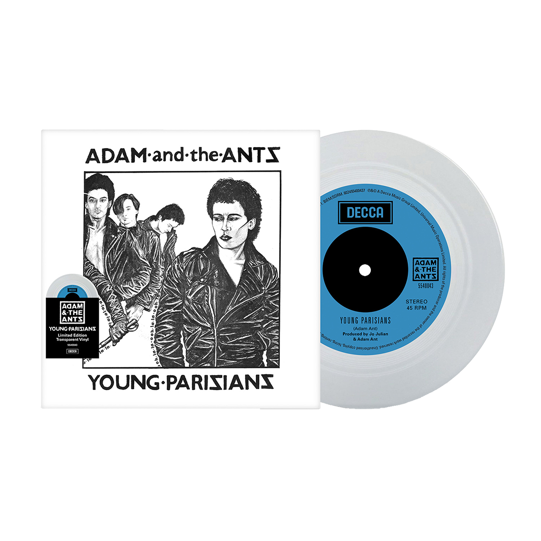 Young Parisians/Lady: Limited Vinyl 7" Single { vinyl }