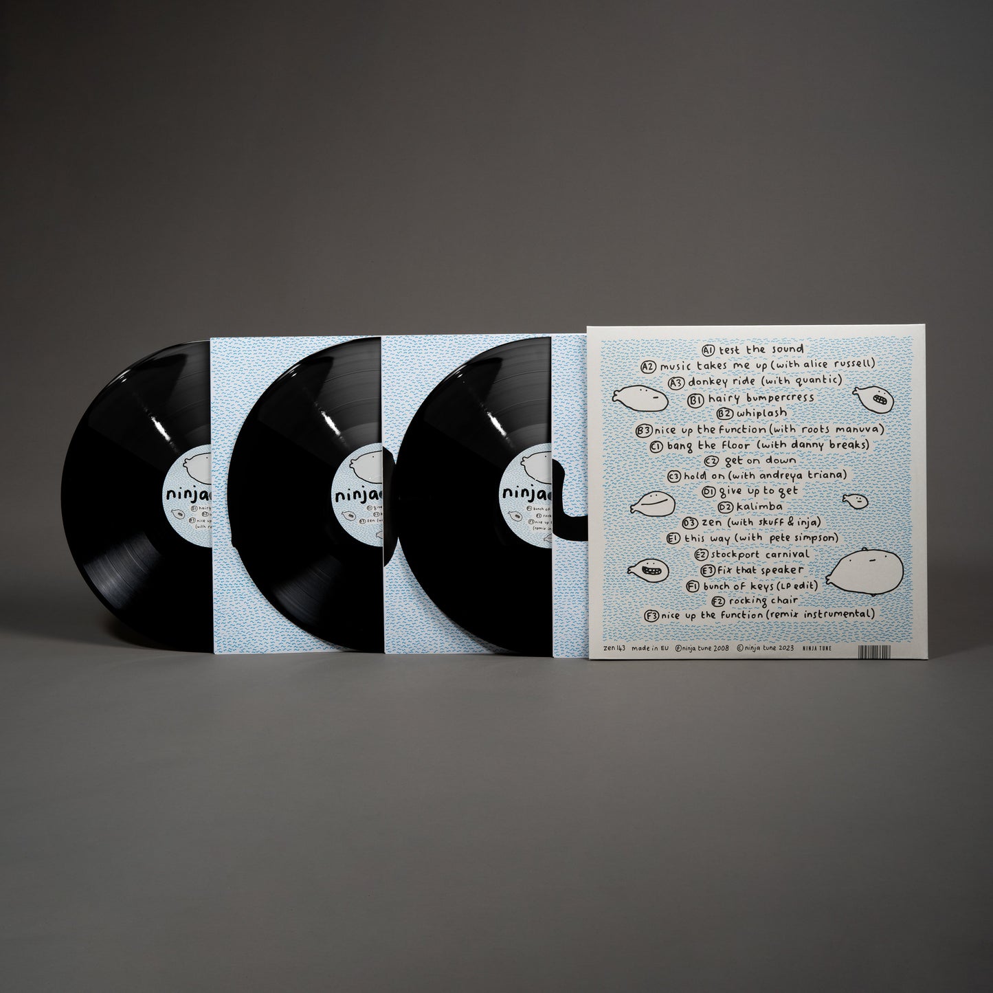 Ninja Tuna: Limited Vinyl 3LP (Signed by Mr. Scruff) { vinyl }