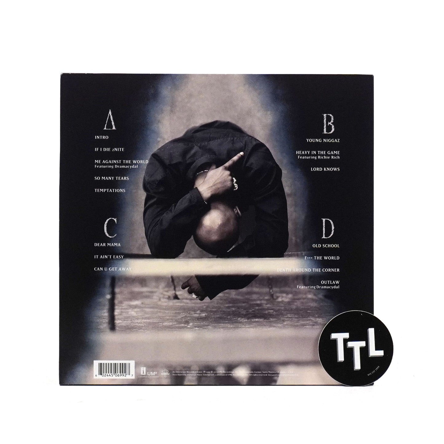 2Pac: Me Against The World - 30th Anniversary Edition (Colored Vinyl) Vinyl 2LP { vinyl }