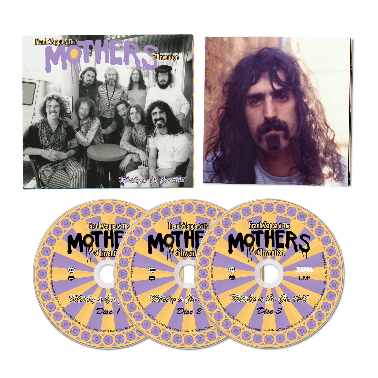 Live At The Whisky A Go Go, 1968: 3CD { vinyl }