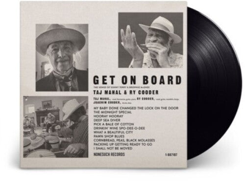 Taj Mahal & Ry Cooder - Get On Board { vinyl }