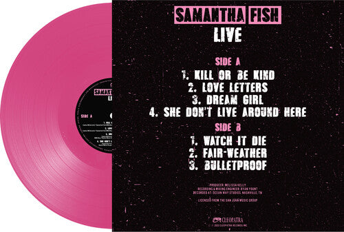 Samantha Fish - SAMANTHA FISH Live - Pink { vinyl }