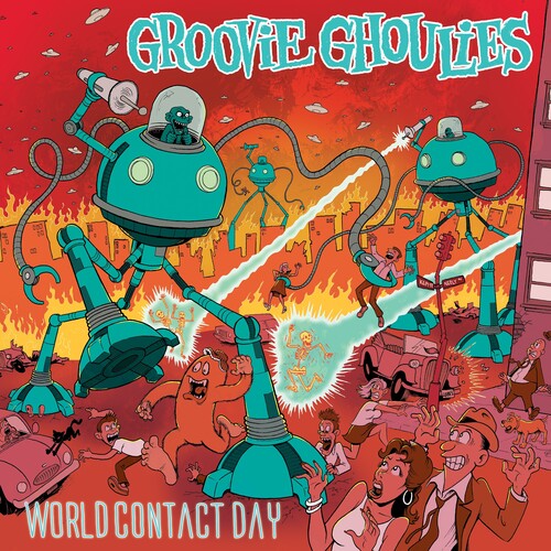 The Groovie Ghoulies - World Contact Day { vinyl }