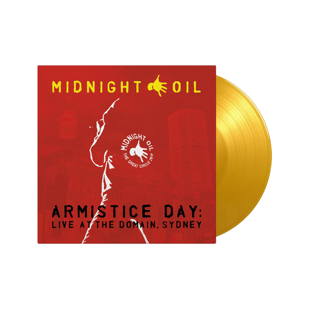 Armistice Day Live At The Domain, Sydney: Limited Yellow Vinyl 3LP { vinyl }