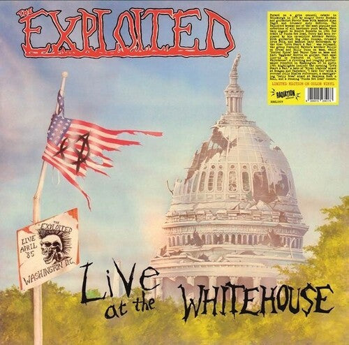 The Exploited - Live At The Whitehouse { vinyl }