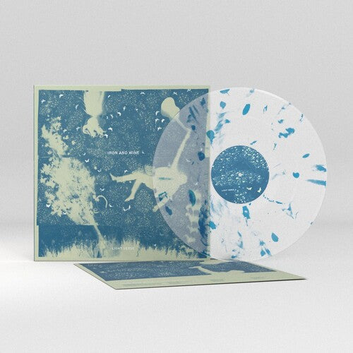 Iron & Wine - Light Verse - Clear w/ Blue swirl { vinyl }