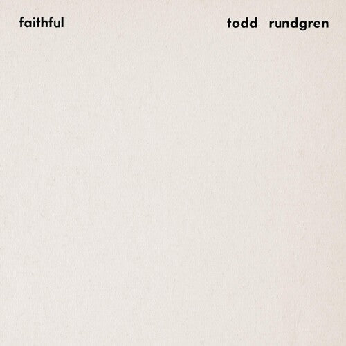 Todd Rundgren - Faithful (2 LP Premium Sound/Gold/Gatefold Cover) { vinyl }