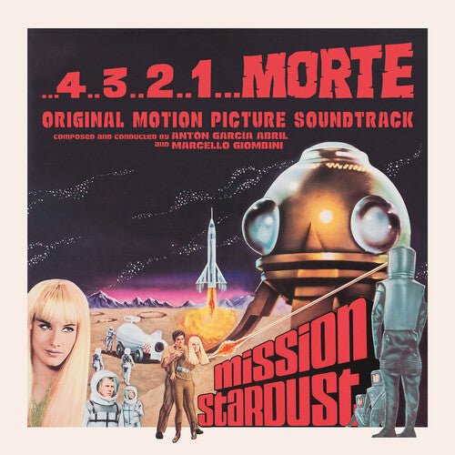 ABRIL,ANTON GARCIA / GIOMBINI,M - 4 3 2 1 MORTE - O.S.T. - LTD CLEAR RED VINYL Vinyl LP { vinyl }