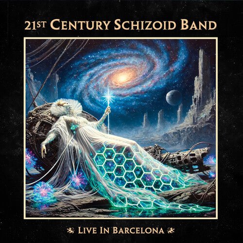 21ST CENTURY SCHIZOID BAND - LIVE IN BARCELONA - BLUE MARBLE Vinyl LP { vinyl }