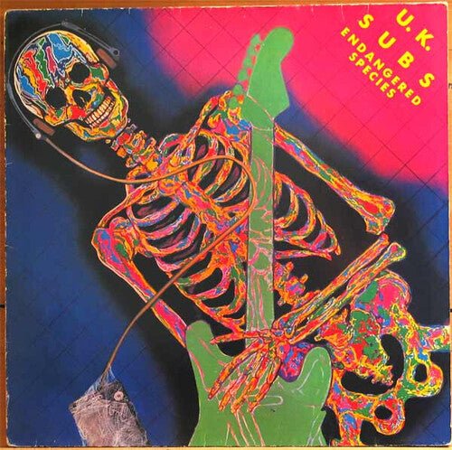 UK SUBS - ENDANGERED SPECIES - LIMITED EDITION Vinyl LP { vinyl }