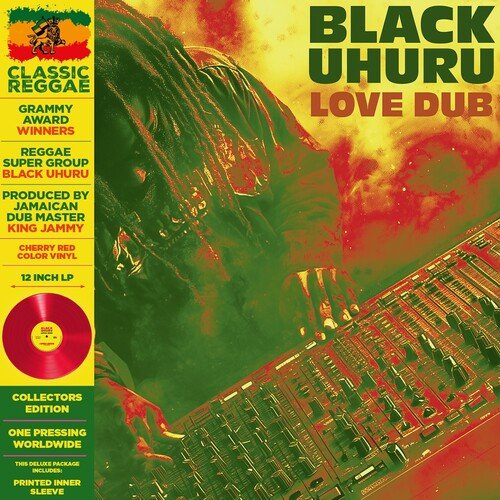 BLACK UHURU - LOVE DUB - RED Vinyl LP { vinyl }
