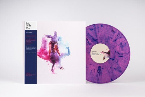 CLAP YOUR HANDS SAY YEAH - HYSTERICAL - BLUE Vinyl LP { vinyl }
