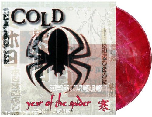 COLD - YEAR OF THE SPIDER Red & White Vinyl LP { vinyl }