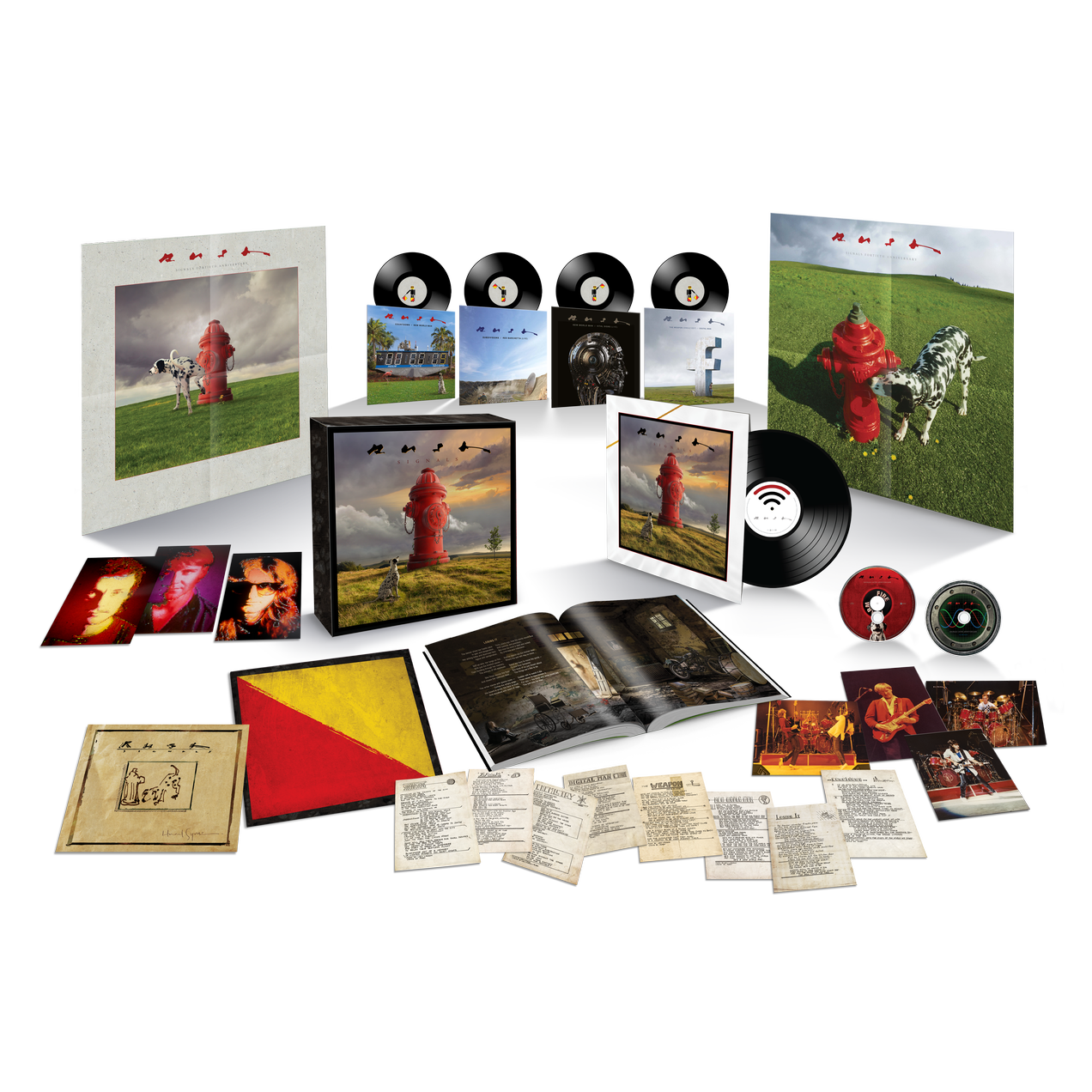 Signals (40th Anniversary): Super Deluxe Vinyl Box Set { vinyl }