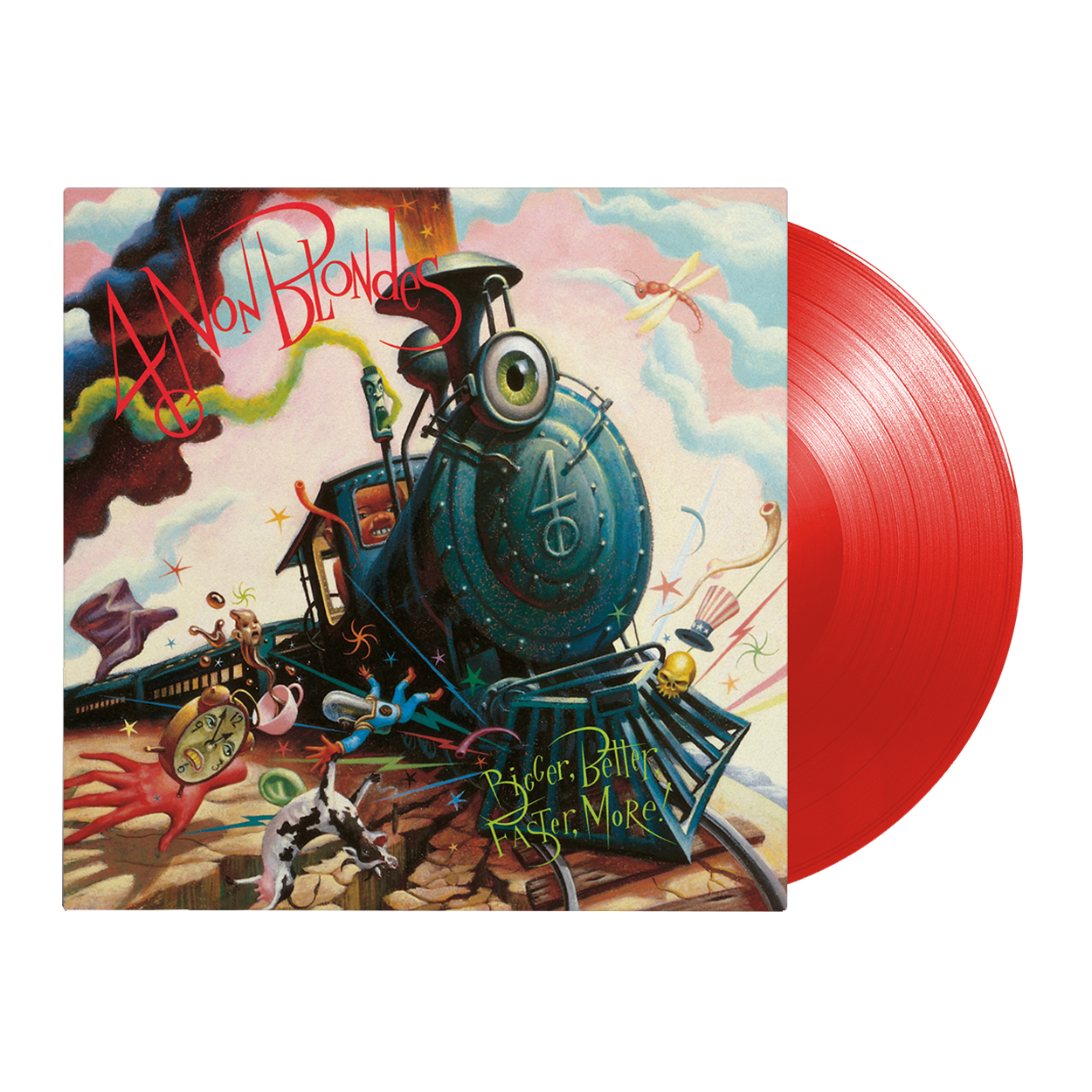 Bigger, Better, Faster, More! Red Vinyl LP { vinyl }