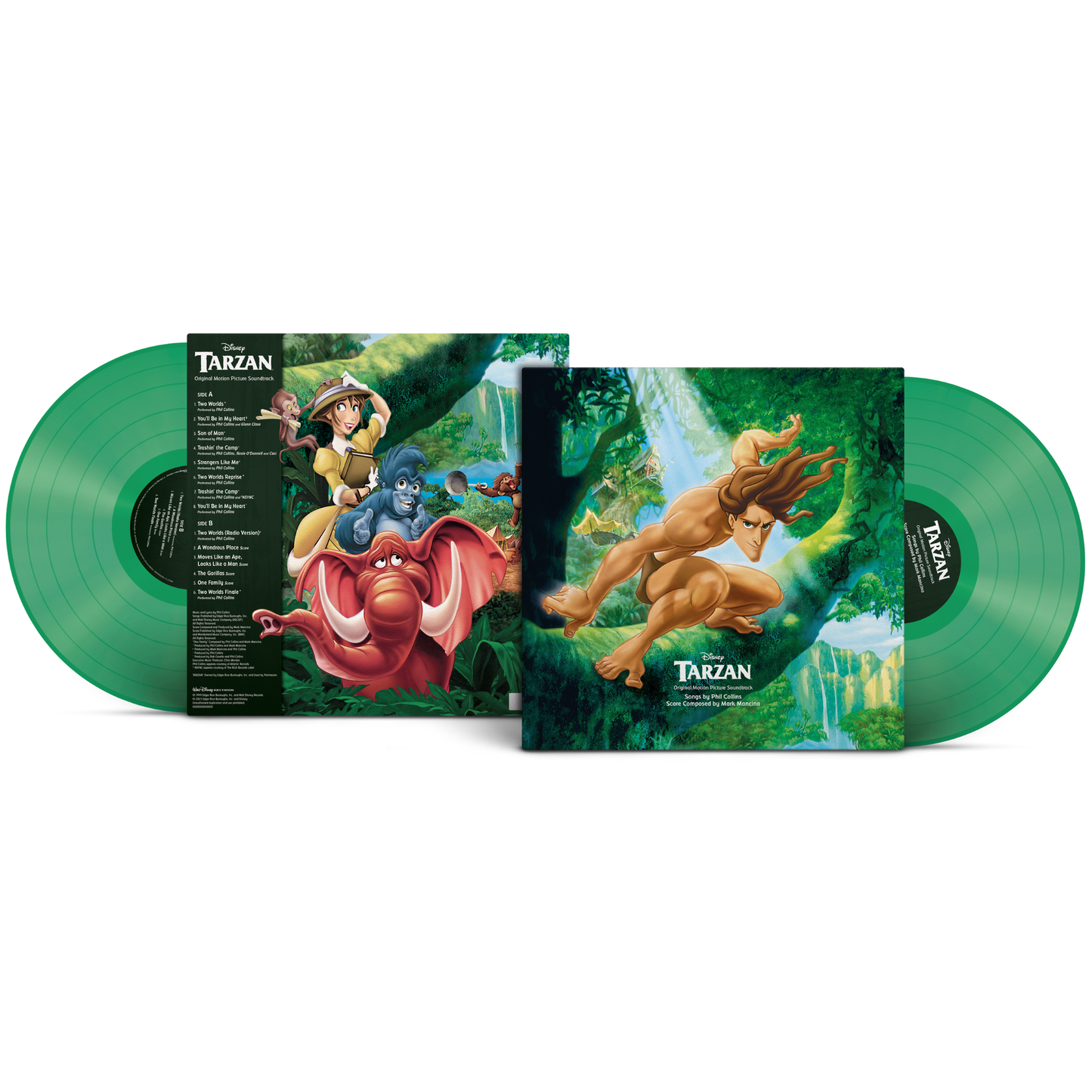 Tarzan: Limited Edition Transparent Green Vinyl LP { vinyl }