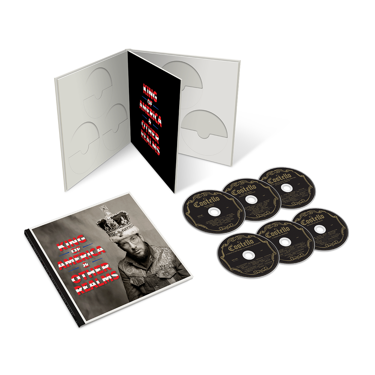 King Of America & Other Realms: Super Deluxe 6CD { vinyl }