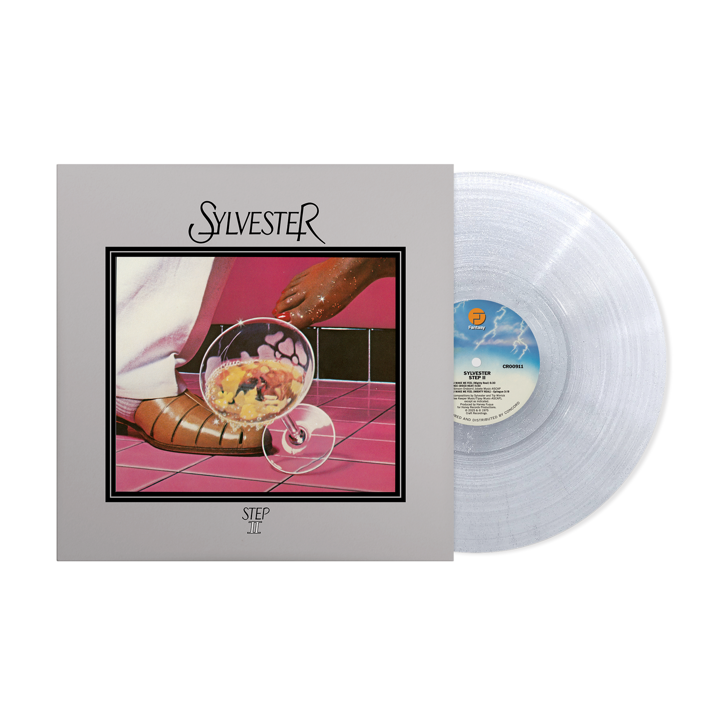 Step II: Clear Glitter Vinyl LP { vinyl }