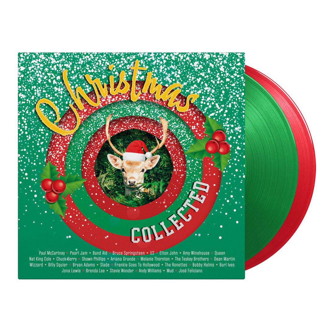Christmas Collected: Green & Red Translucent Vinyl 2LP { vinyl }