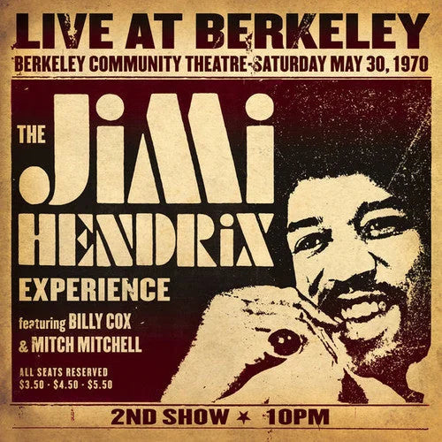 Jimi Hendrix - Jimi Hendrix Experience Live at Berkeley { vinyl }