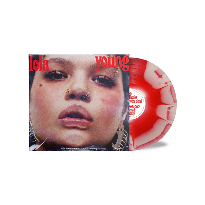this wasn't meant for you anyway: red/white sunburst vinyl { vinyl }
