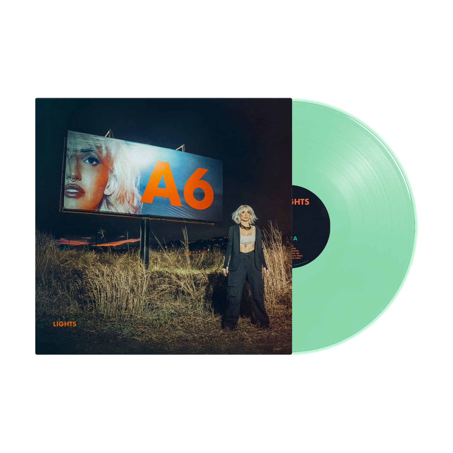 A6: Glow In The Dark Green Vinyl LP { vinyl }
