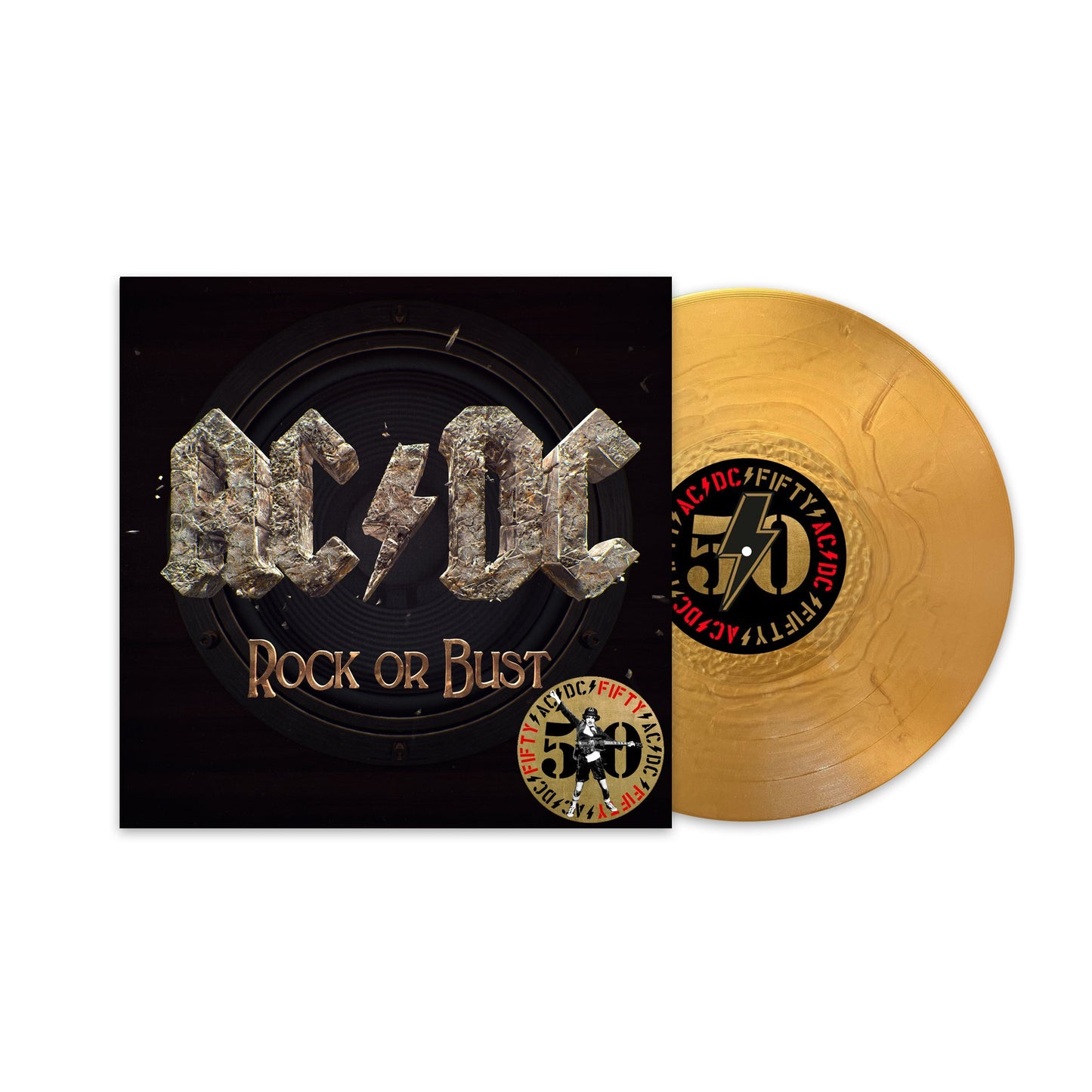Rock or Bust (50th Anniversary): Gold Vinyl 2LP { vinyl }
