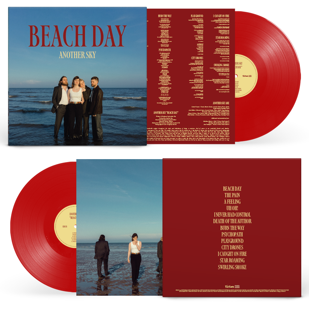 Beach Day: Signed Red Vinyl LP { vinyl }
