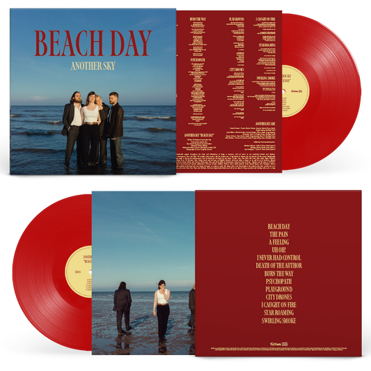 Beach Day: Signed Red Vinyl LP { vinyl }
