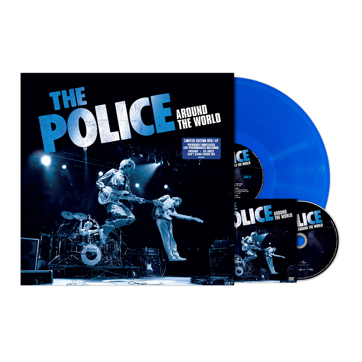 Around The World - Restored + Expanded: Translucent Blue Vinyl LP + DVD { vinyl }