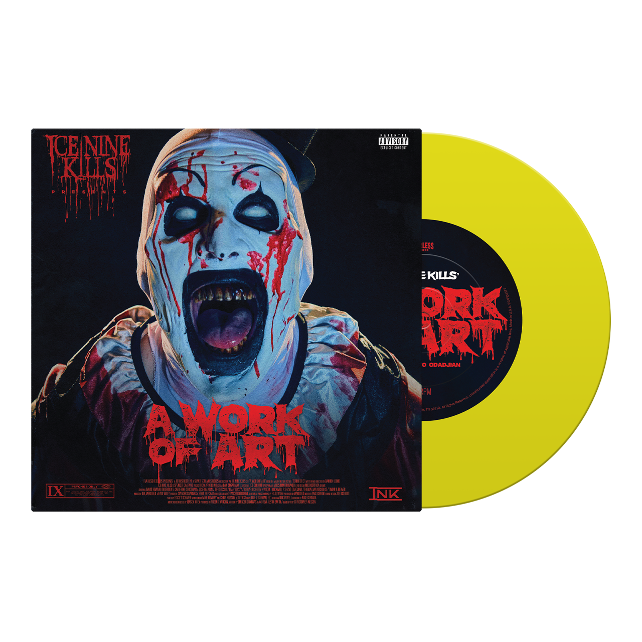 A Work of Art: Exclusive Yellow Vinyl 7" { vinyl }