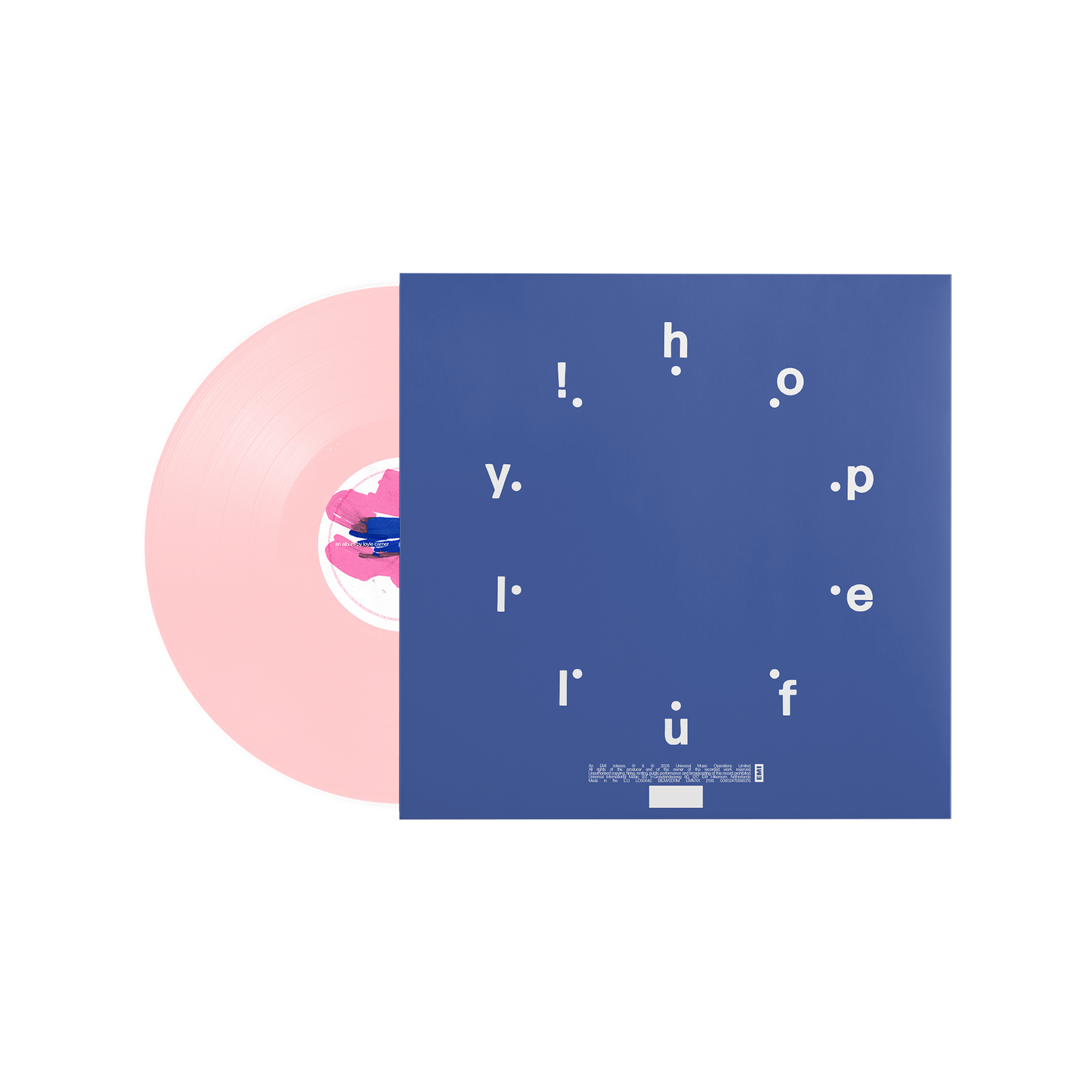 hopefully ! exclusive alternative artwork rose vinyl { vinyl }
