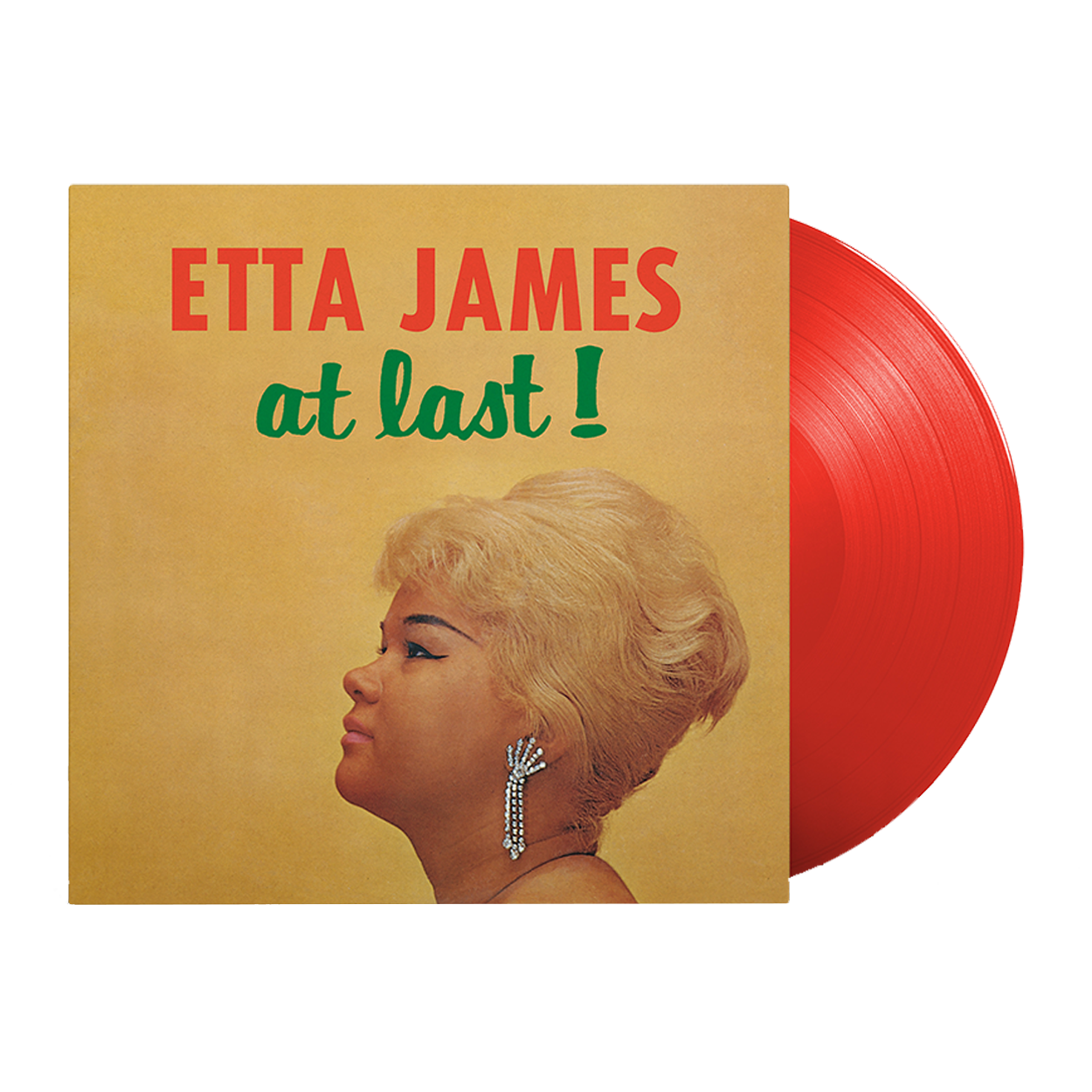 At Last! Limited Red Vinyl LP { vinyl }